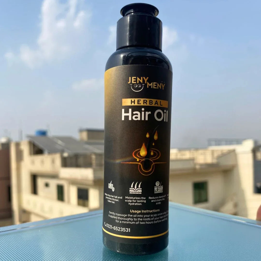 🌿 JENY MENY Hair Oil – For Strong, Shiny &amp; Healthy Hair