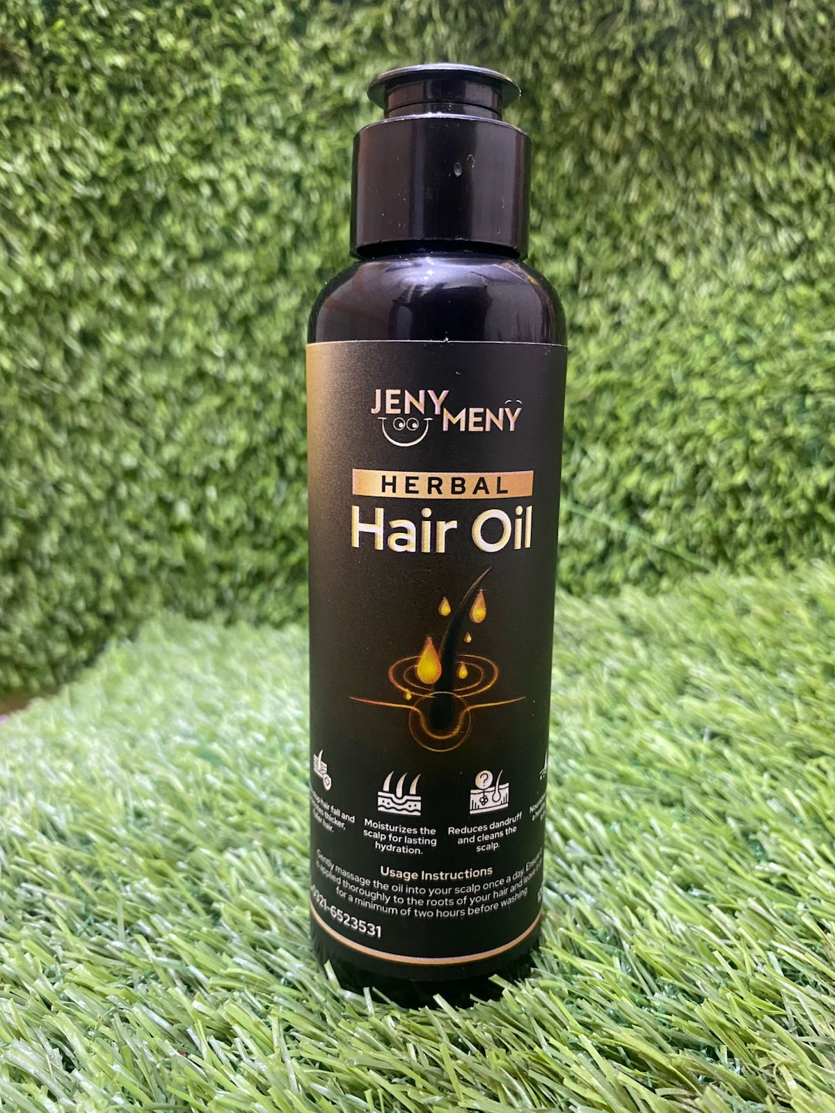 🌿 JENY MENY Hair Oil – For Strong, Shiny &amp; Healthy Hair